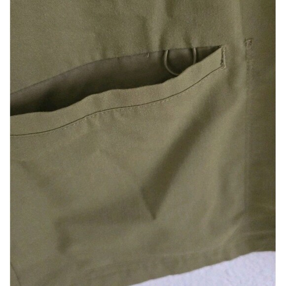 Figs Technical Collection Mens Green Olive Scrub Top Size XL M22SW1004 Mock Neck - Picture 5 of 7